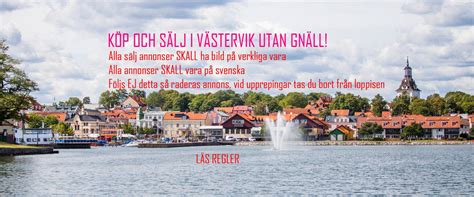 köp och sälj i västervik