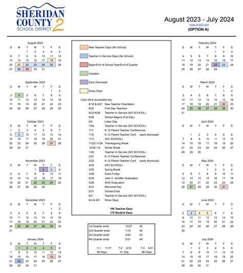K12 School Calendar 2024-2025