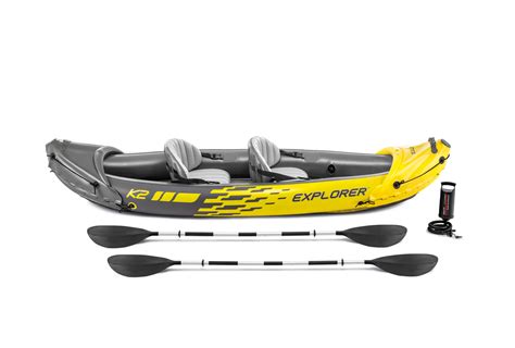 Buy Intex Explorer K2 Inflatable Kayak at Mighty Ape NZ