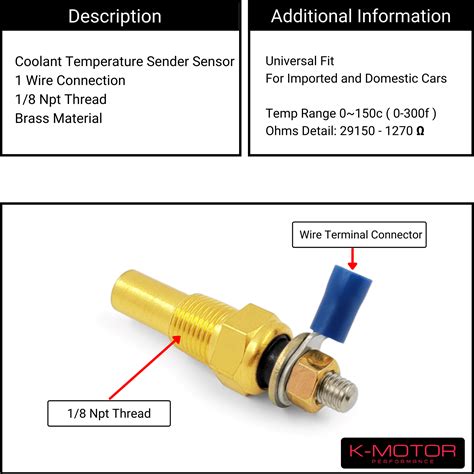 K20 Temp Sensor