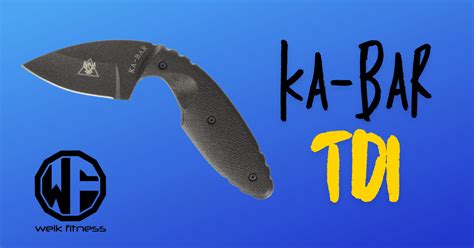 Ka-Bar Tdi Techniques