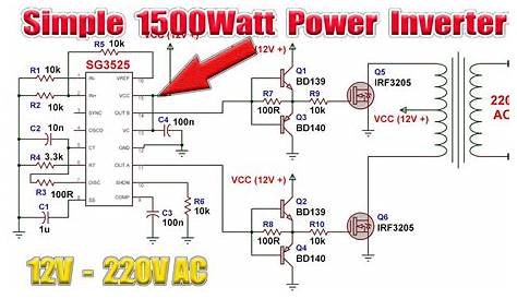Ka3525 Sg3525 Inverter Circuit Diagram / power inverter