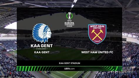 kaa gent vs west ham united