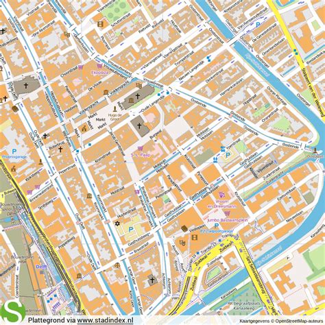 Delft Kaart doormelle