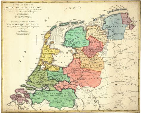 kaart van nederland vroeger