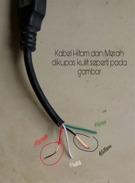 kabel hitam putih positif atau negatif