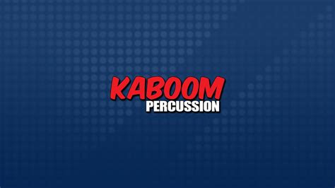 kaboom percussion youtube