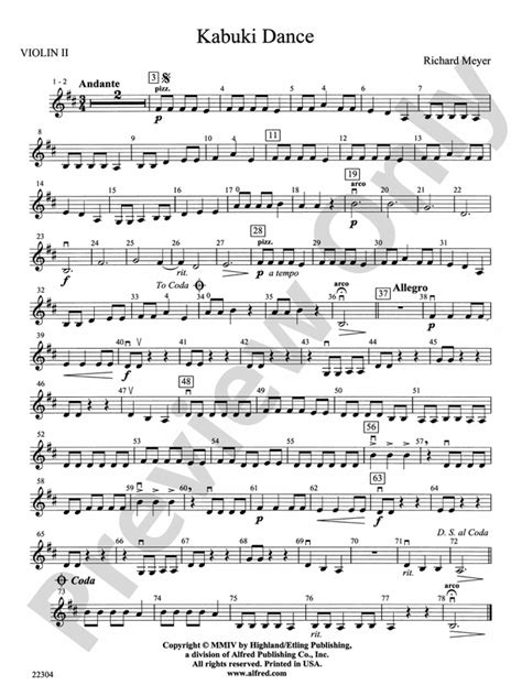 Kabuki Dance Violin 2