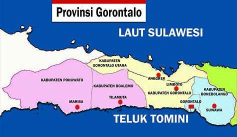 Peta Kabupaten Gorontalo Utara
