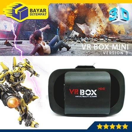 kacamata VR Mini Virtual Reality 3D Mini