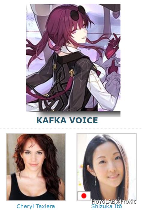 kafka honkai star rail voice actor english