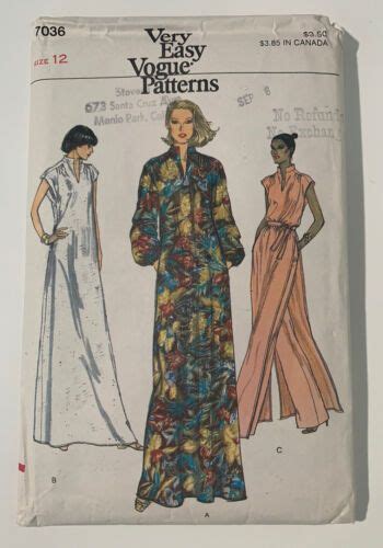 Kaftan Dressing Gown Pattern