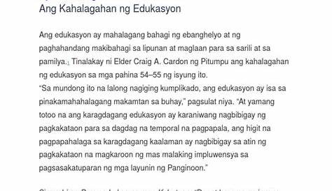 Kahalagahan Ng Pag Aaral O Edukasyon Tungo Sa Pag Unlad Ng Bansa | Free