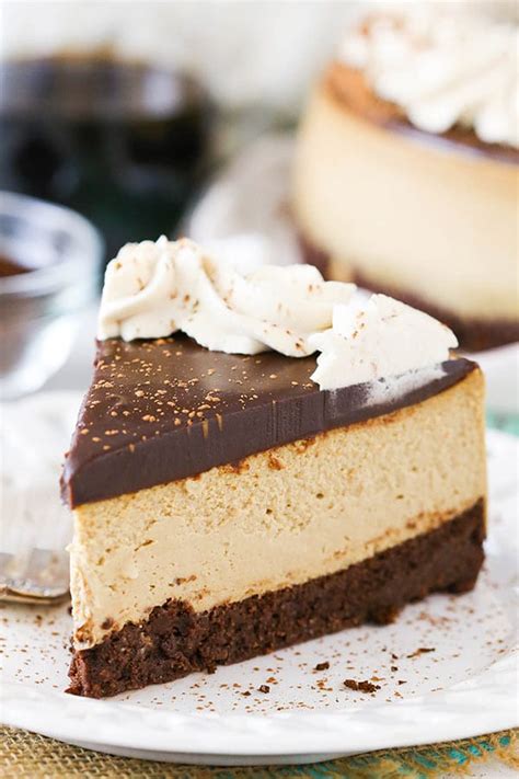 Kahlua Coffee Brownie Cheesecake