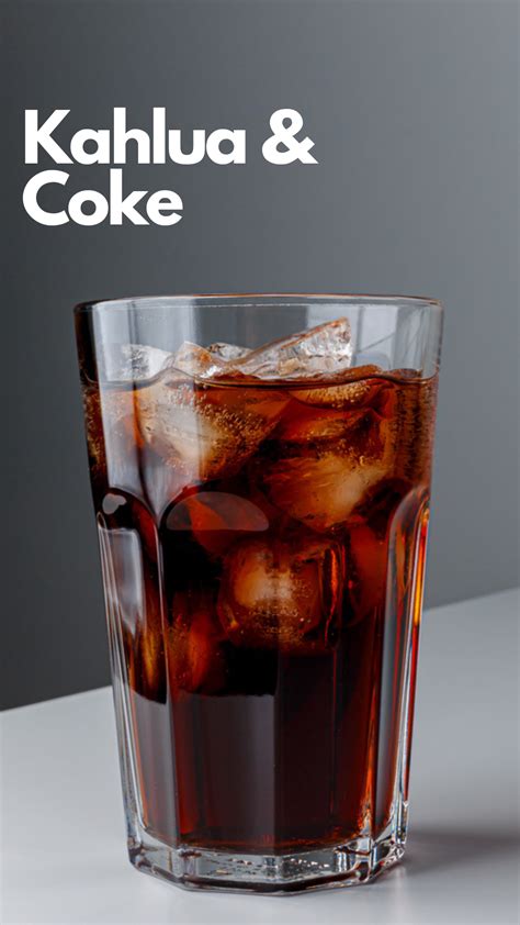 Kahlua Drinks With Coke