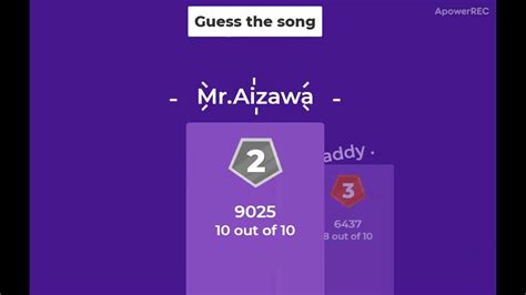 Kahoot Guess The Song 2022
