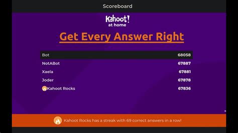 kahoot rocks