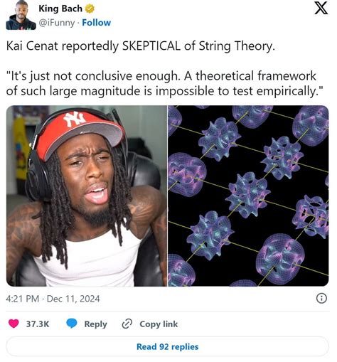 kai cenat string theory