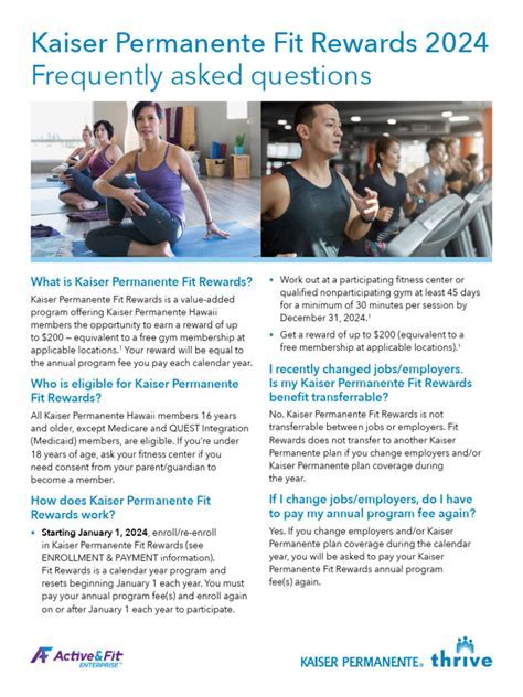 Unlock Kaiser Active and Fit: Transform Your Health Today