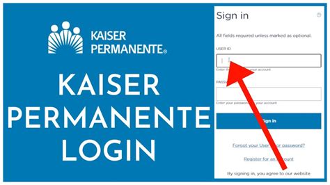 kaiser permanente member login home page