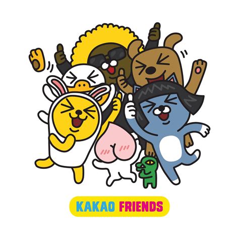 kakao friends character slippers cheese