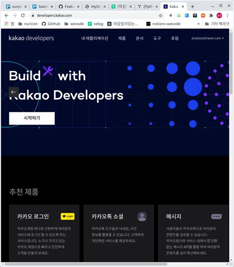 kakao map api python