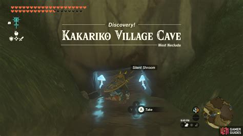 kakariko village cave shrine