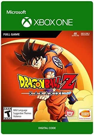 kakarot xbox one digital code