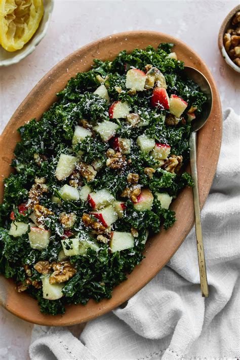 Kale Apple Walnut Salad