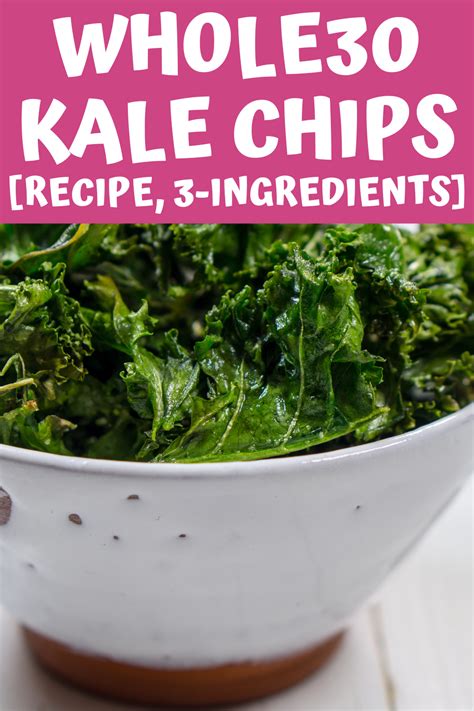 Kale Chips Whole30