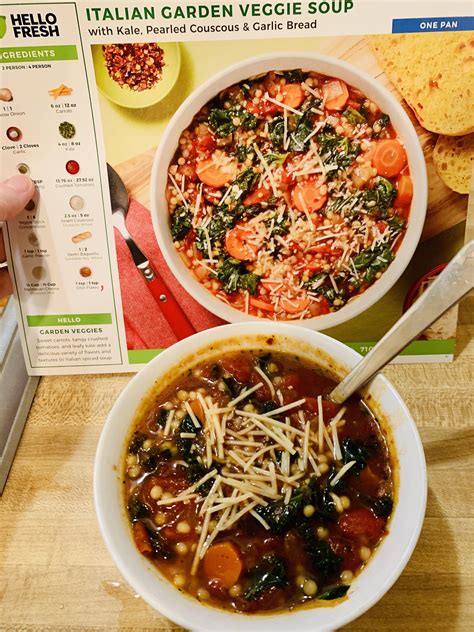 Kale Couscous Soup Hellofresh