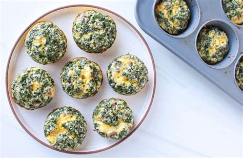 Kale Egg White Bites