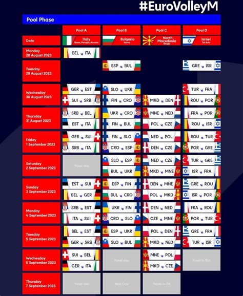 kalendarz 2023 liga europy