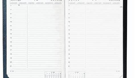 1 Seite = 1 Tag | 2020 | A4 | Buchkalender | Kalender
