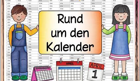 Kalender | Grundschulkönig, Grundschule, Vokabeln lernen