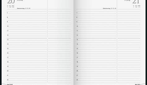officio Buchkalender DIN A5, 1 Tag/1 Seite