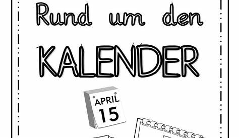 Kalender-Rätsel zum Jahr | Reif für die ferien, Sachunterricht