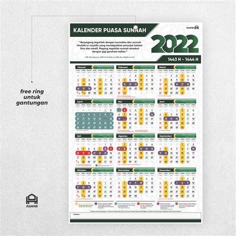 Kalender Islam 2022 Lengkap Dengan Puasa ZarakruwParrish