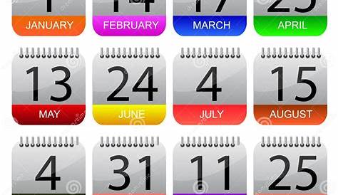 Ein Kalender Mit Dem Tag Des Neuen Jahres Markiert Mit Einem G