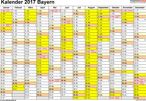 kalender 2017 bayern