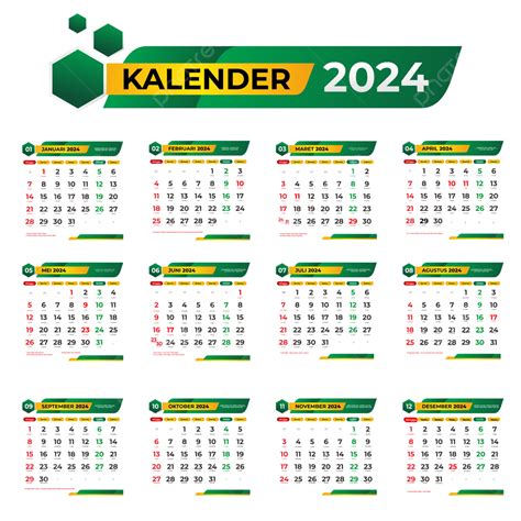 kalender 2024 lengkap tanggal hijriah