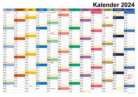 kalender 2024 pdf ausdrucken