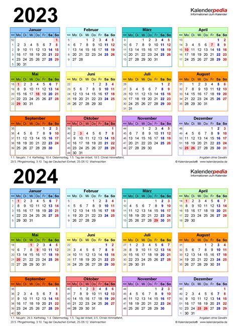 kalender von 2024 anzeigen