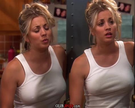 kaley cuoco nips