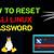 kali linux password recovery