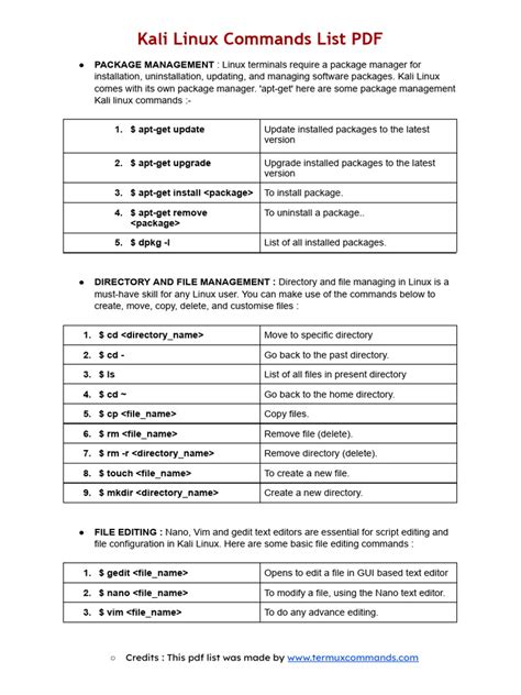 Kali Linux Hacking Commands Pdf In Hindi