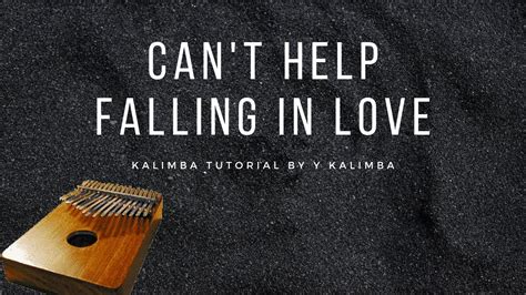 Kalimba Can't Help Falling In Love Tutorial