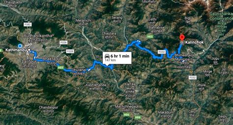Kalinchowk Map