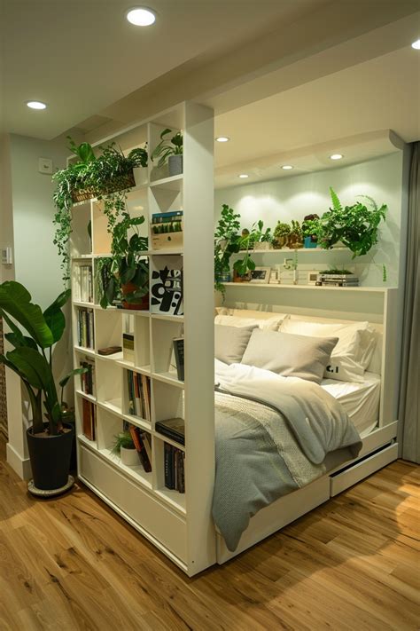 Kallax Divider with Plants