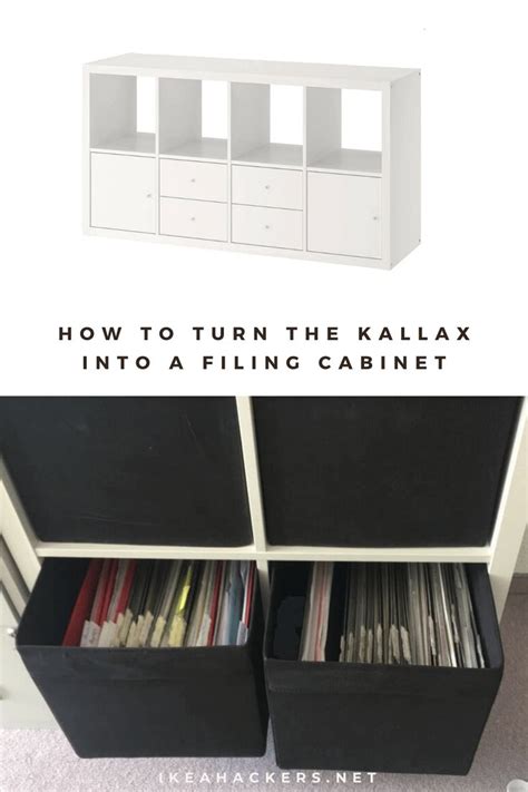 Kallax File Cabinet Insert